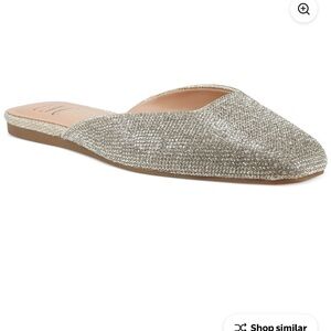NEW in Box - INC International Concepts rhinestone crystal mules